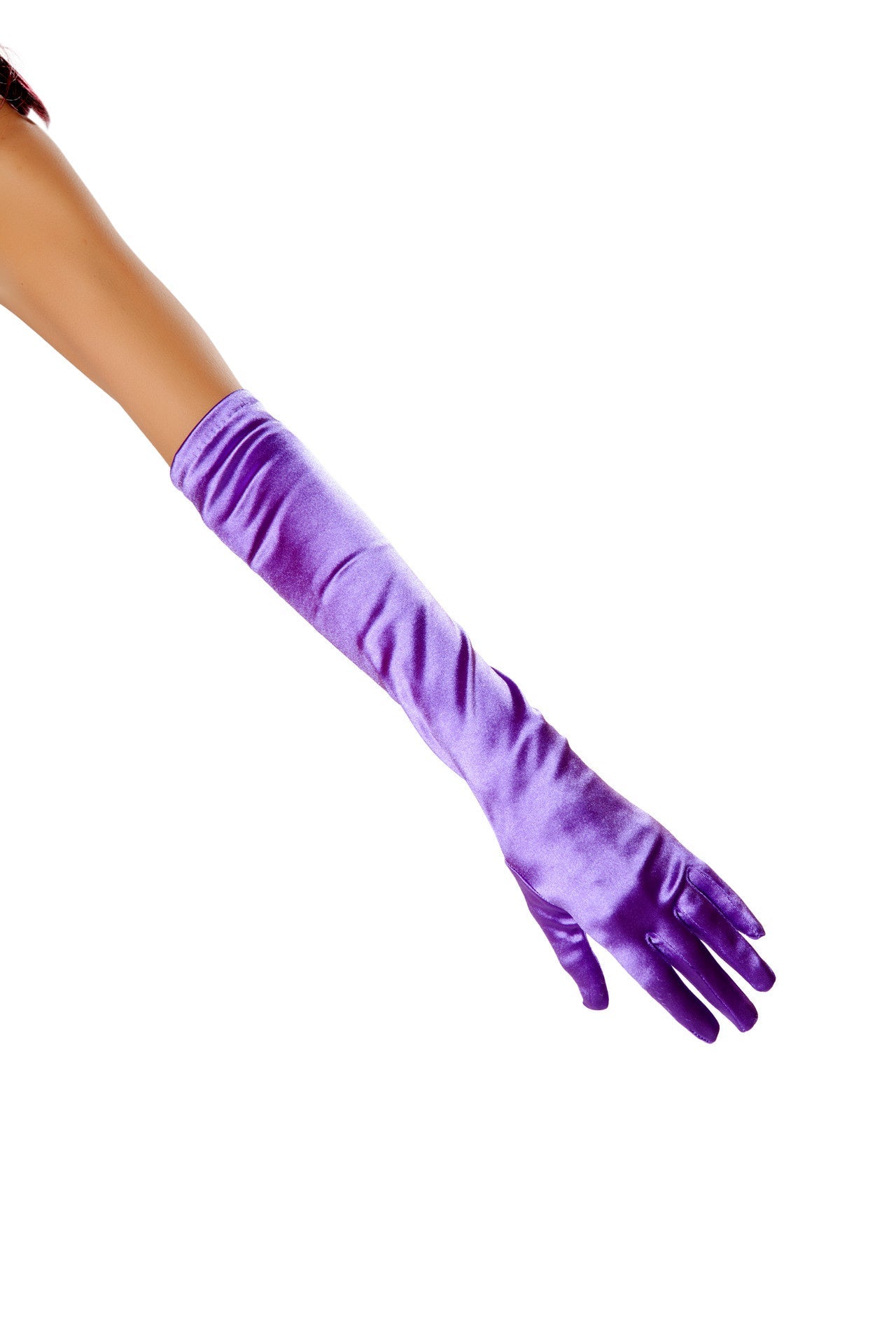 Stretch Satin Gloves