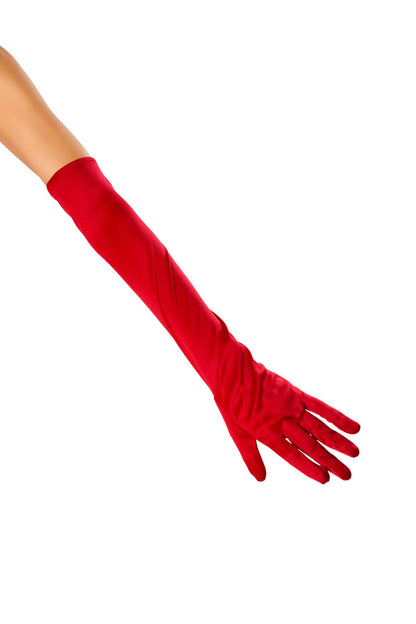 Stretch Satin Gloves