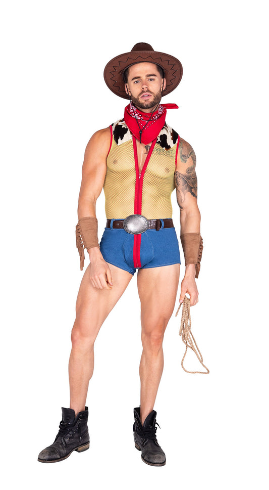 4pc Playful Sheriff Mens Costume