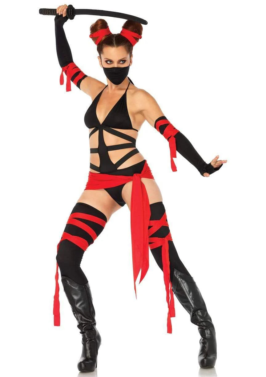 Killer Ninja 6 Piece Halloween Costume