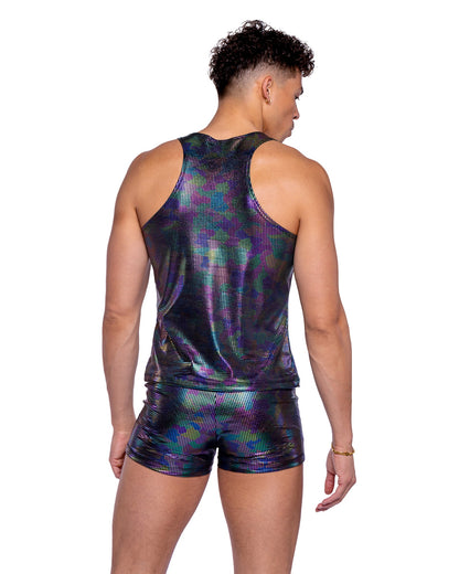 Rainbow Shimmer Camouflage Shorts