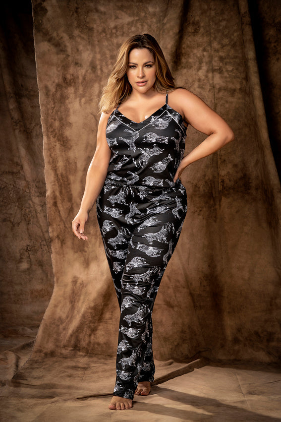 Paloma Bold Jumpsuit Plus