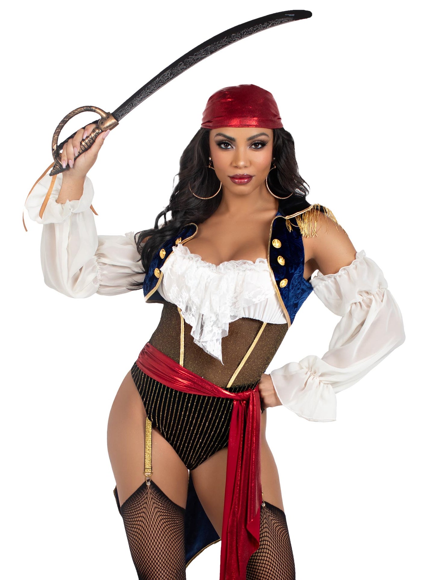 Buccaneer Beauty 2 Piece Halloween Pirate Costume