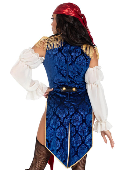 Buccaneer Beauty 2 Piece Halloween Pirate Costume