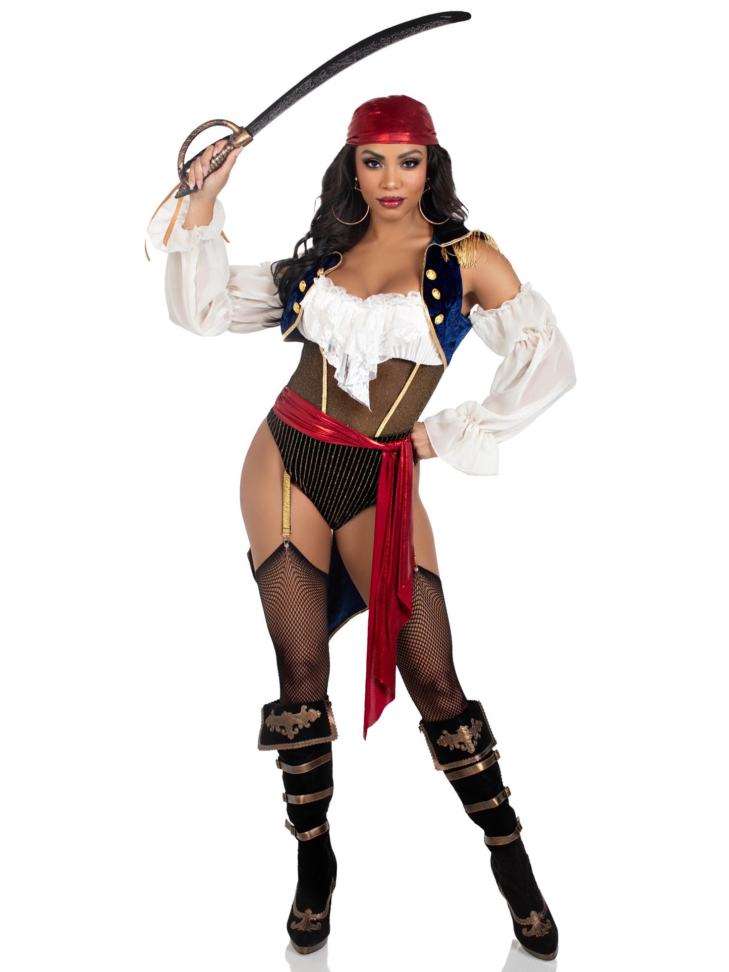 Buccaneer Beauty 2 Piece Halloween Pirate Costume