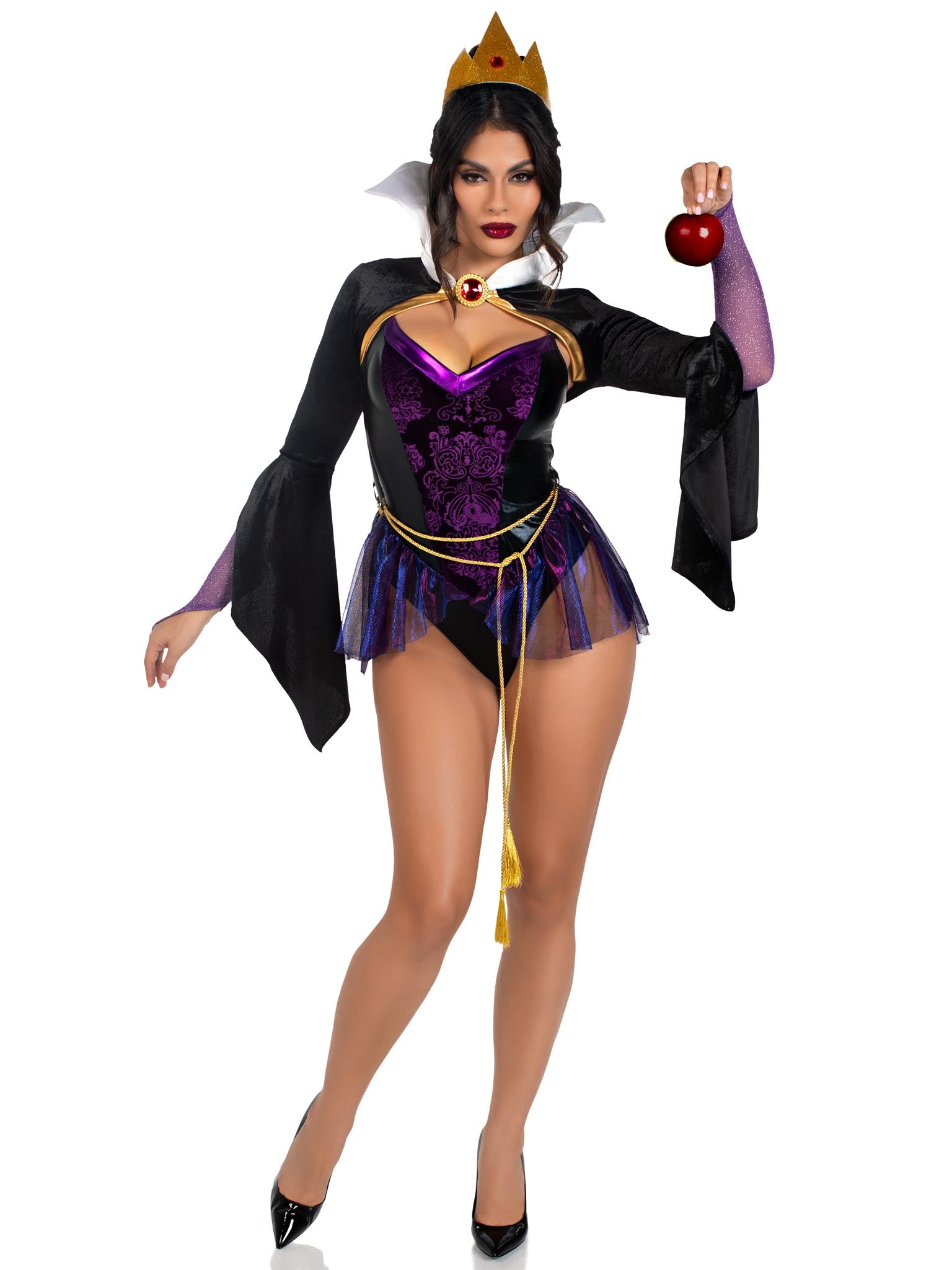 Poison Apple Queen 4 PC Halloween Costume