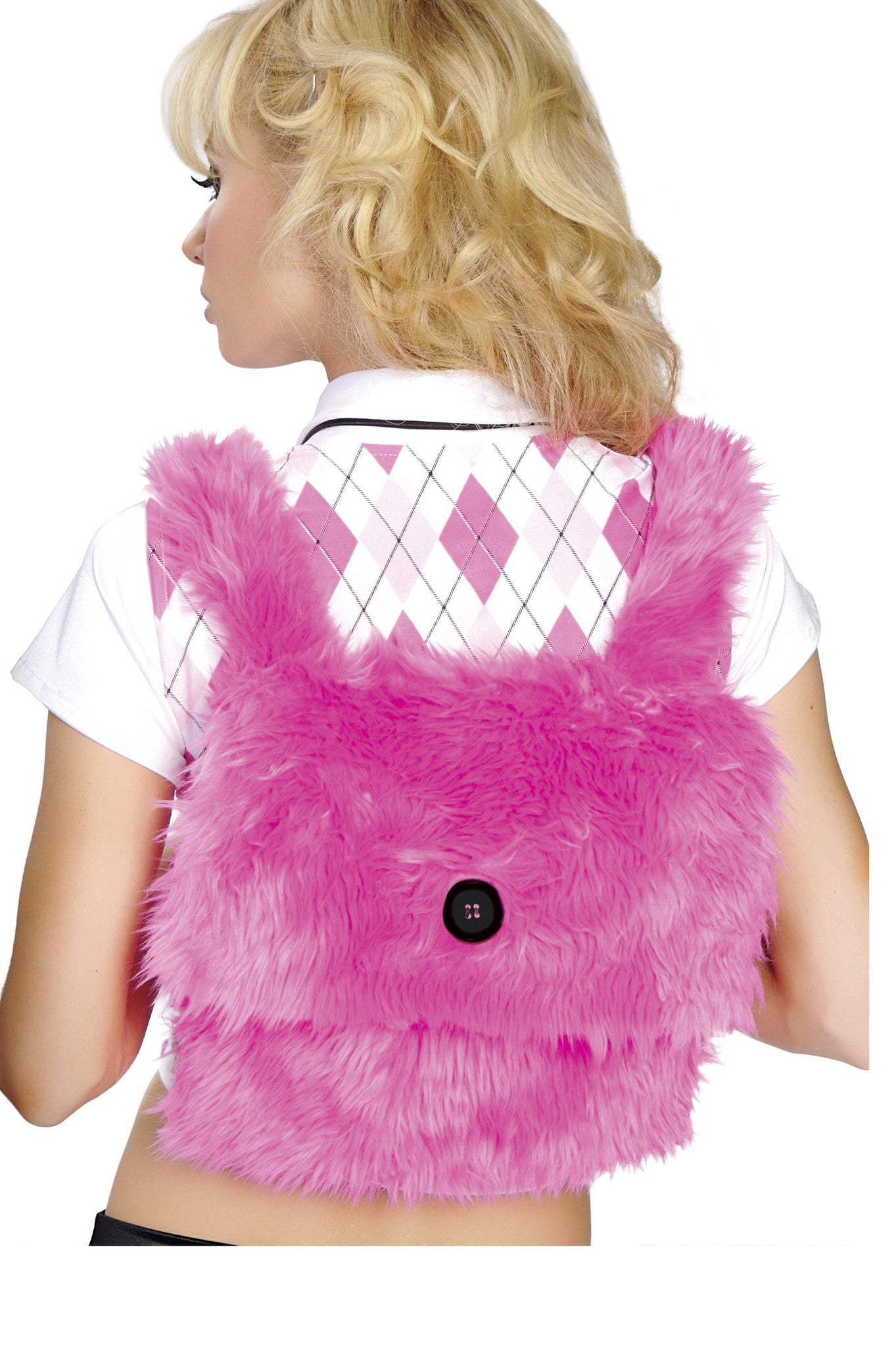 Fur Back Pack