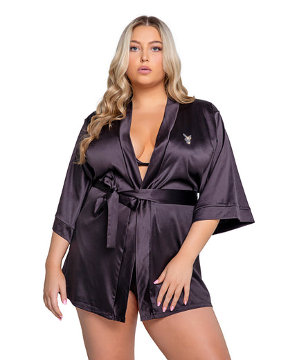 Playboy Sparkling Bunny Robe - Bite Me Chic