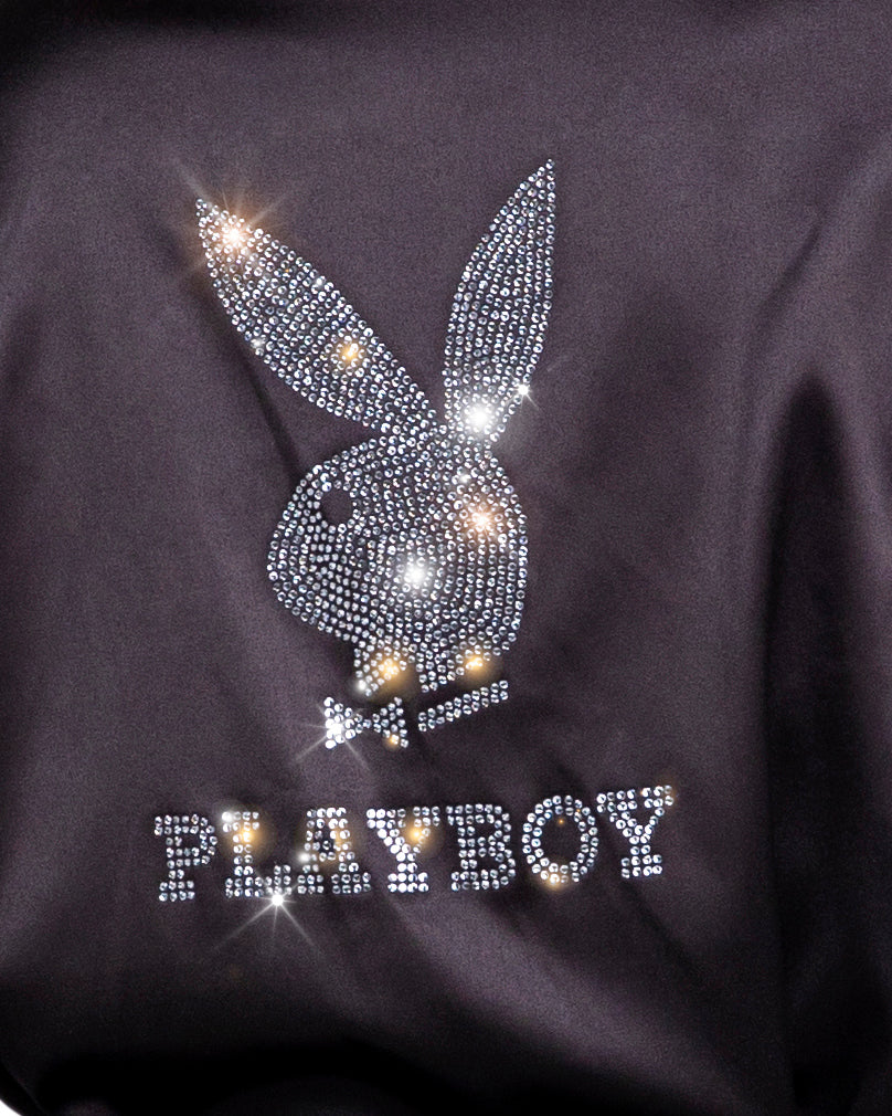 Playboy Sparkling Bunny Robe - Bite Me Chic