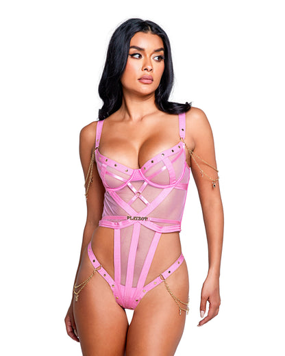 Playboy Charm Teddy - Bite Me Chic