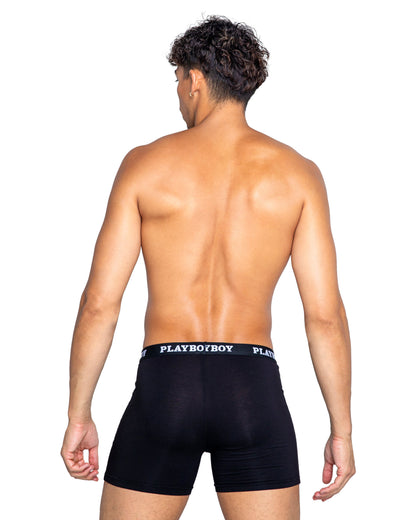 Playboy Mens Tuxedo Modal Classic Boxer Briefs - Bite Me Chic