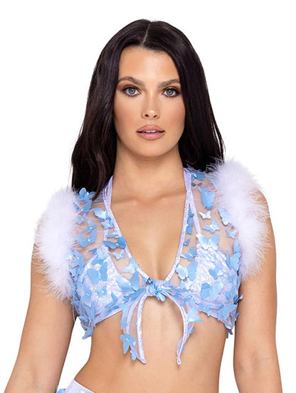 Sheer Butterfly Tie-Top - Bite Me Chic