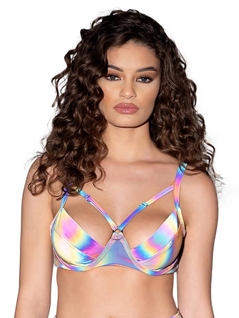 Reflective Bra with Underwire - Bite Me Chic