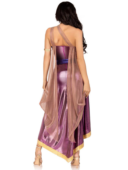 Amethyst Goddess Women's Gypsy 3 Piece Halloween Costume