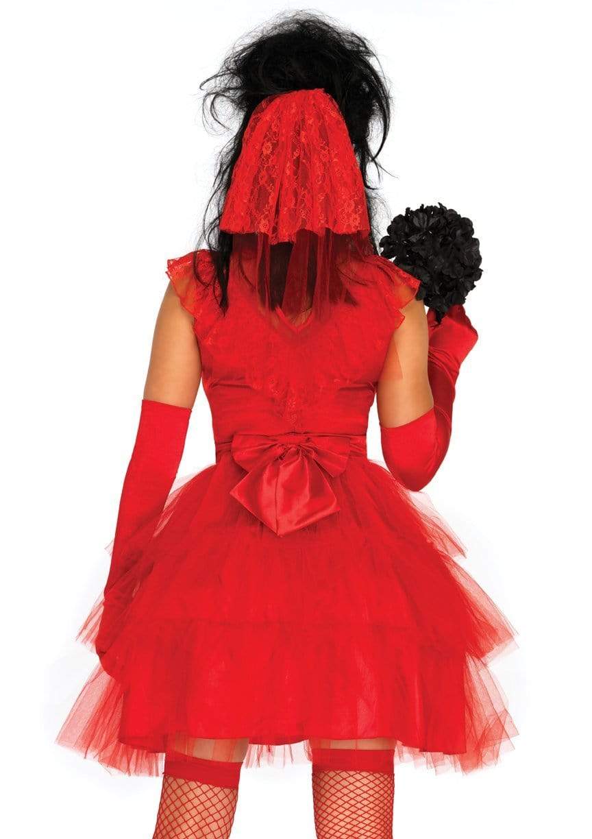 Beetle Bride 2 Piece Red Halloween Costume