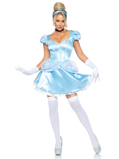 Storybook Cinderella 3 Piece Princess Halloween Costume