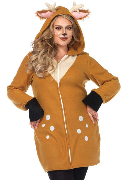 Cozy Fawn Plus Size Womens Halloween Costume