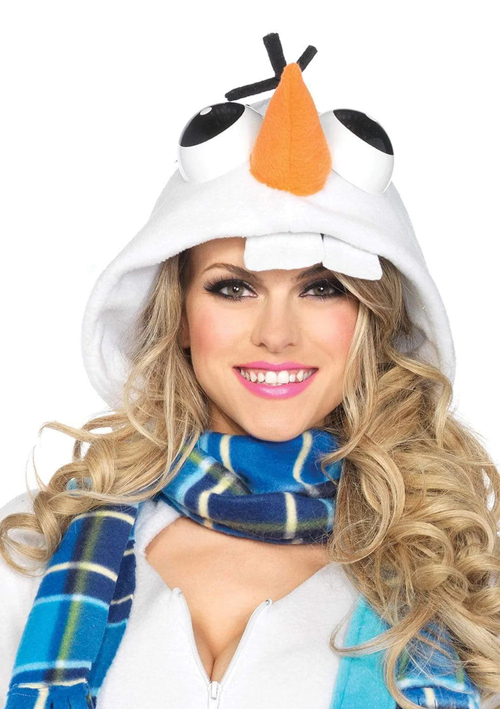 Women's Cozy Snowman Sexy Costume Dress