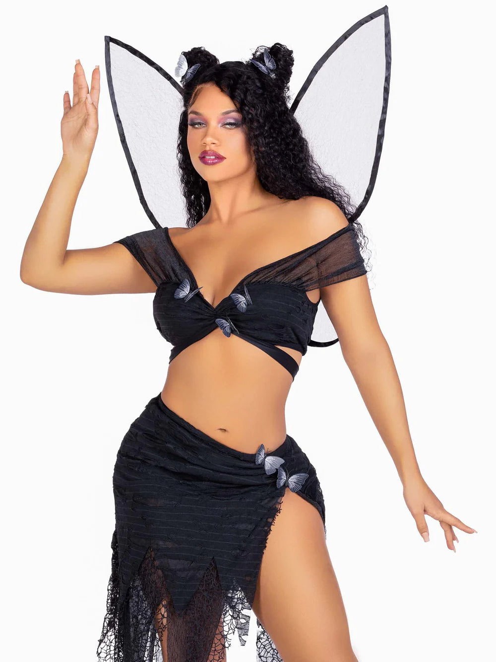 Dark Fairy 4 PC Halloween Costume