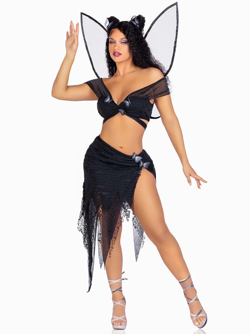 Dark Fairy 4 PC Halloween Costume