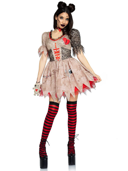 Deadly Voodoo Doll 3 Piece Halloween Costume