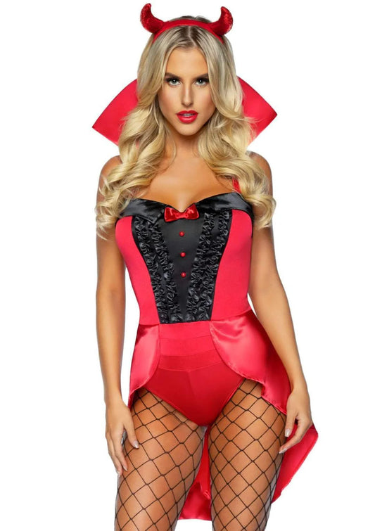 Devilish Darling Devil 3 Piece Red Halloween Costume