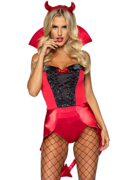 Devilish Darling Devil 3 Piece Red Halloween Costume