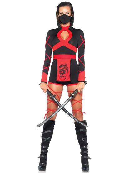 Dragon Ninja 3 Piece Romper Halloween Costume