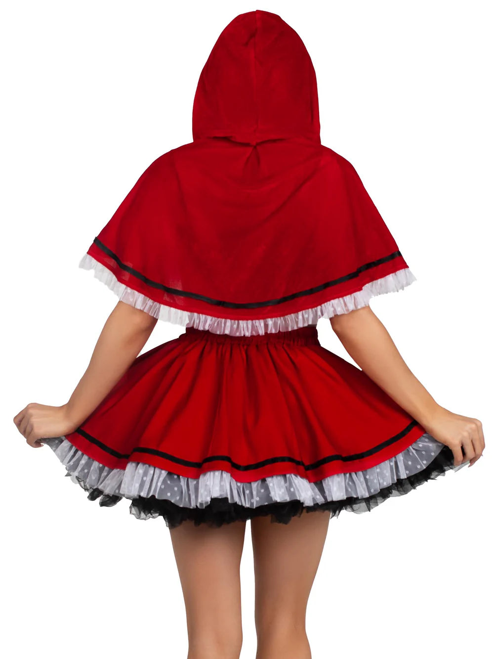 Flirty Miss Red Riding Hood 3 PC Halloween Costume