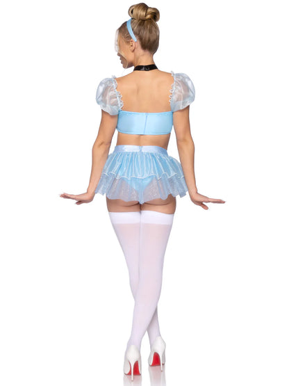 Glass Slipper 4 PC Cinderella Costume for Halloween