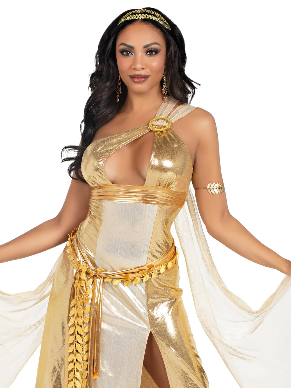 Golden Goddess 3 Piece Halloween Costume