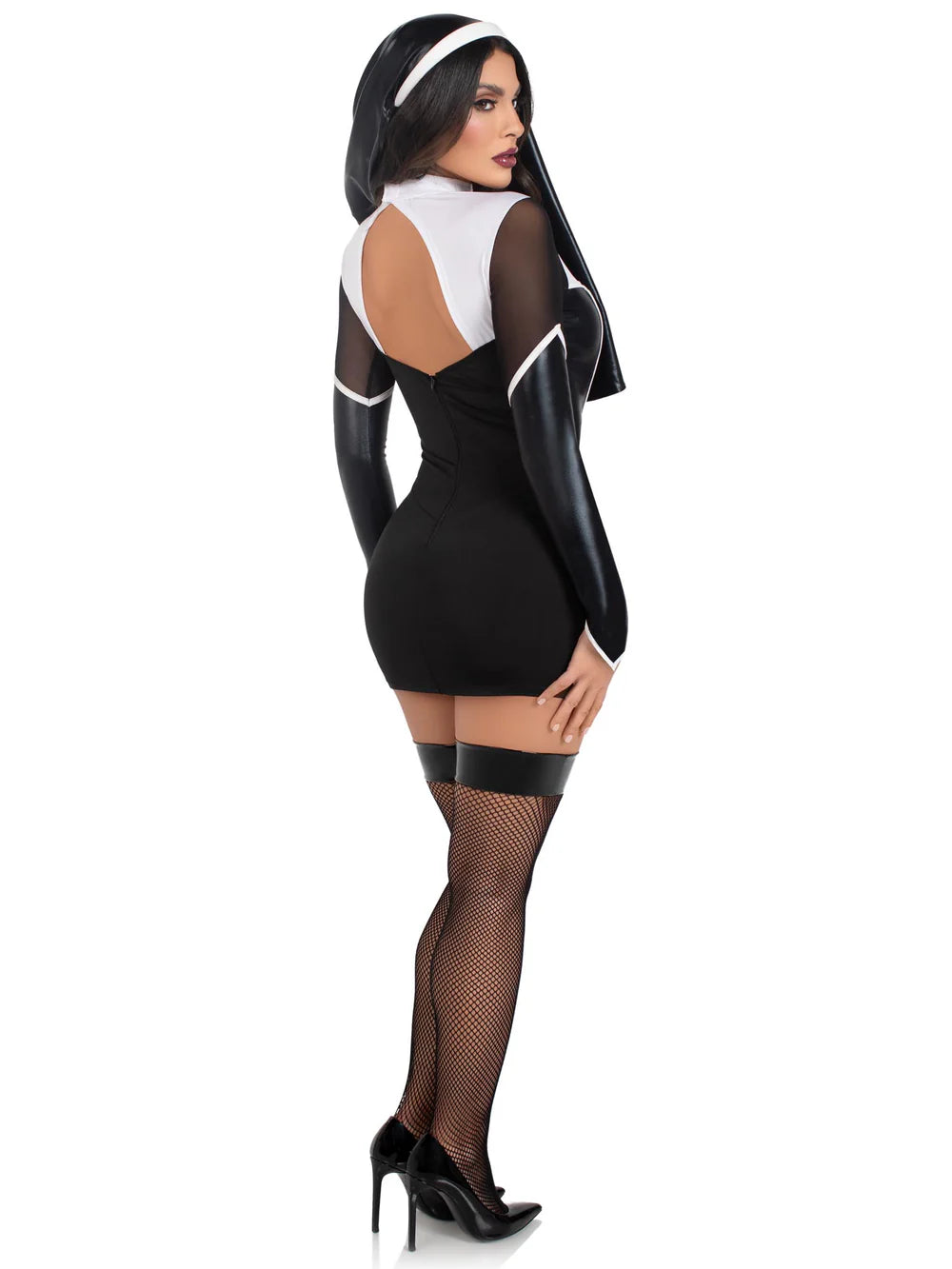 Holy Hottie Nun 2 Piece Halloween Costume