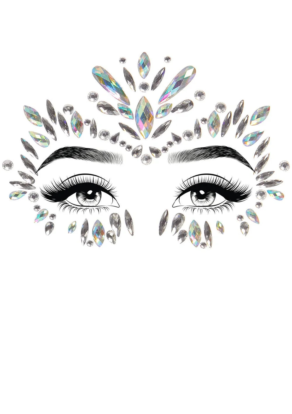 Iris Jewels Sticker