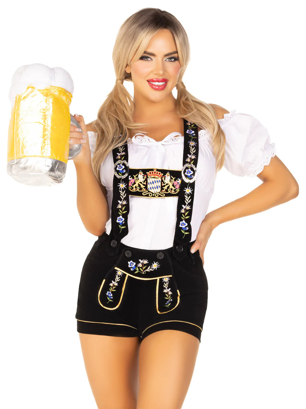 Edelweiss Lederhosen Oktoberfest 2 Piece Costume