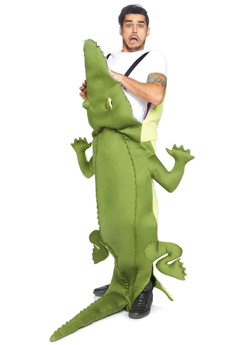 Men's Man-Eating Alligator Halloween Costume