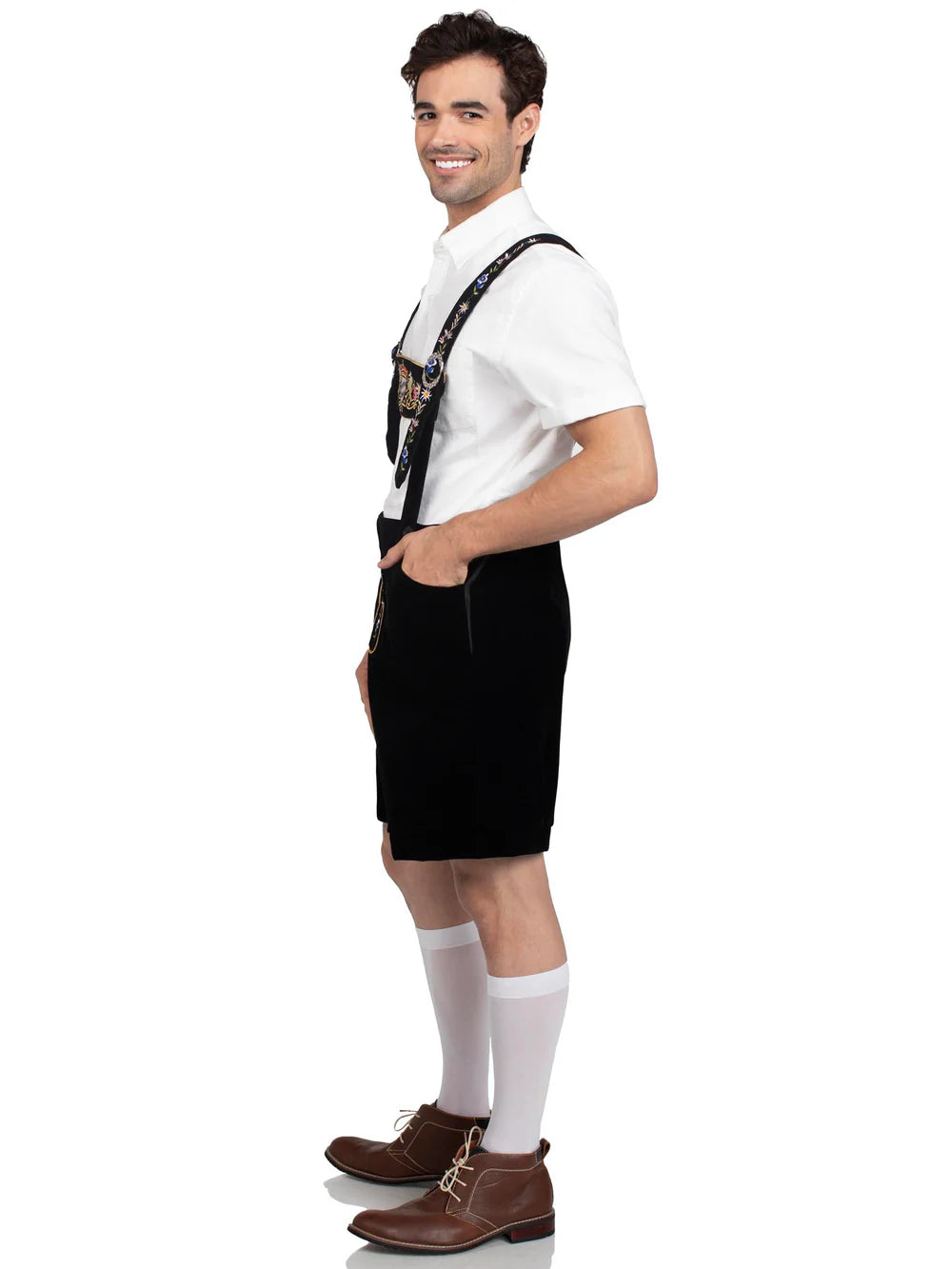 Men's Bavarian Lederhosen Oktoberfest Costume