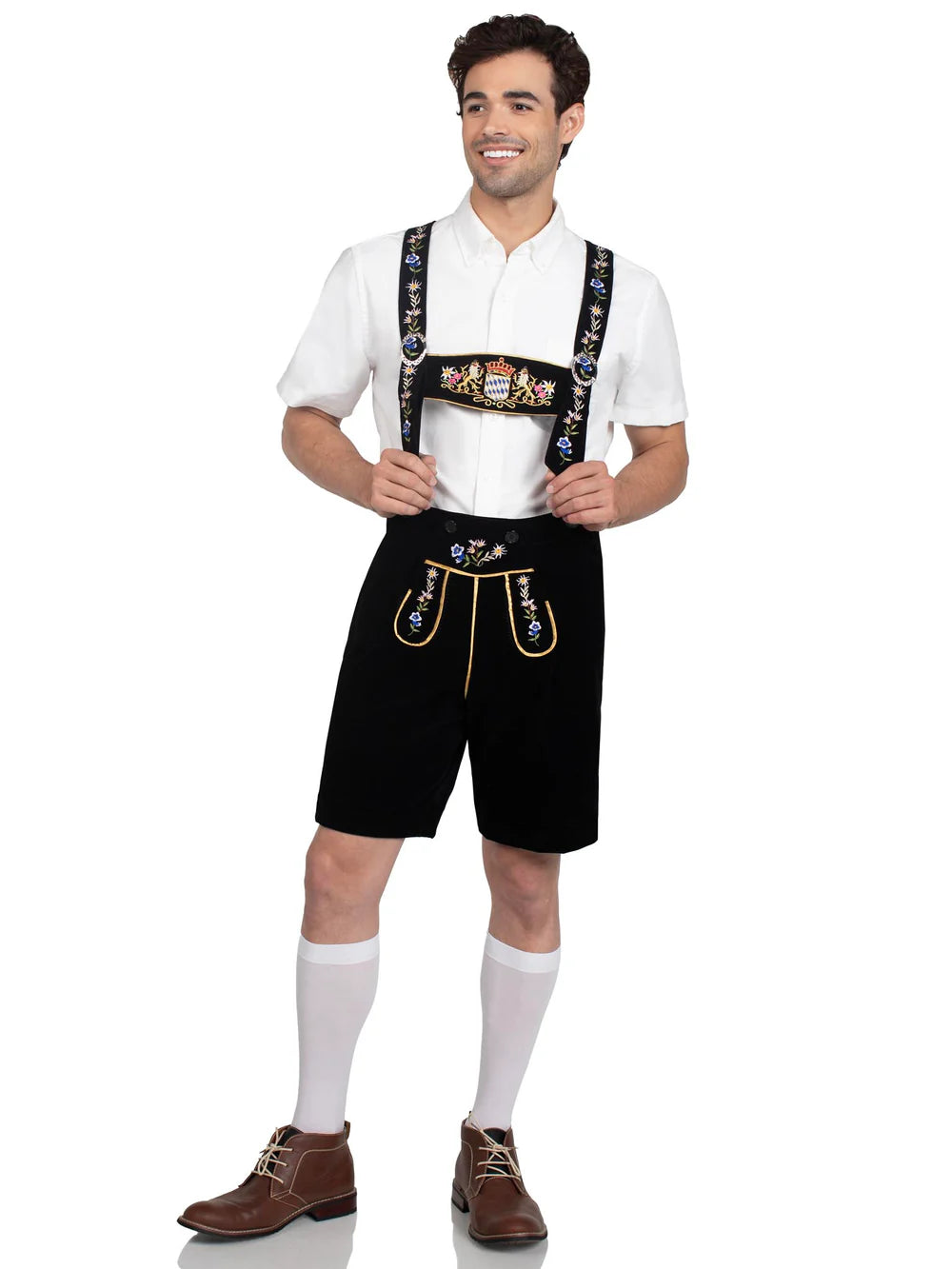 Men's Bavarian Lederhosen Oktoberfest Costume