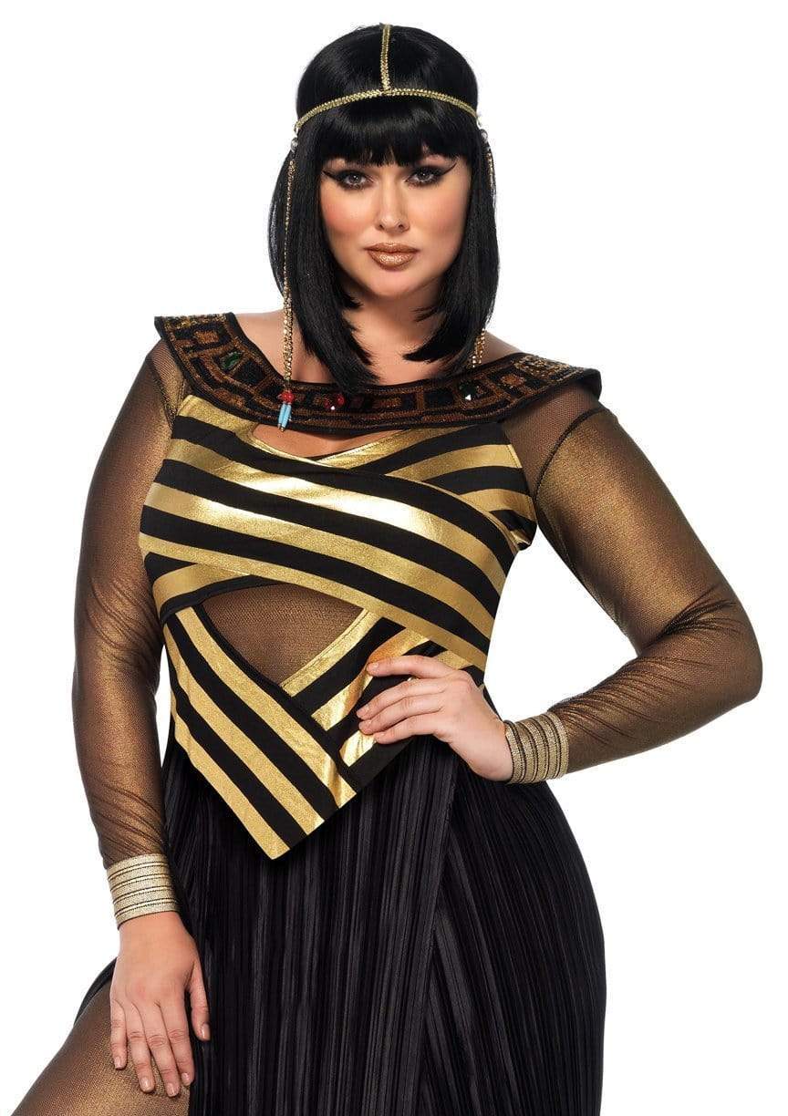 Queen of the Nile Women's 3 Piece Plus Size Halloween Costume