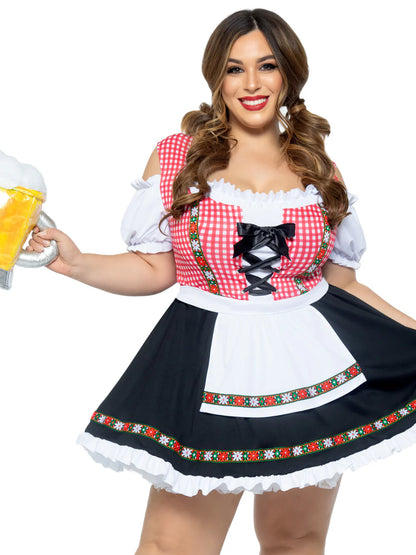 Beer Garden Babe Oktoberfest Plus Size Costume