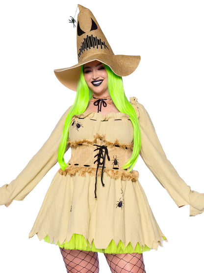 Bugged Out Baddie 3 Piece Plus Size Halloween Costume