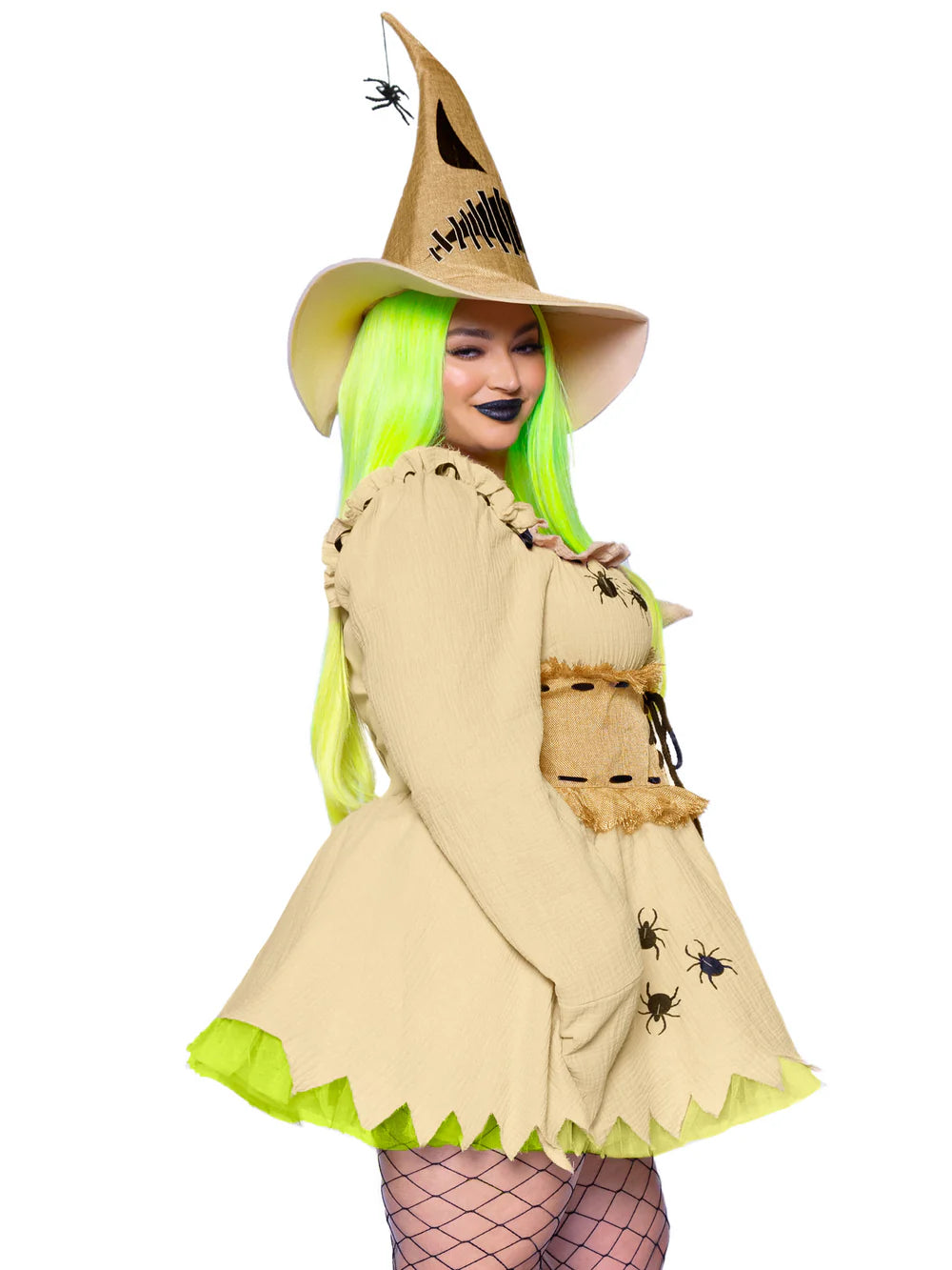 Bugged Out Baddie 3 Piece Plus Size Halloween Costume