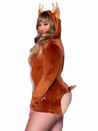 Cute Fawn Romper Halloween Plus Size Costume