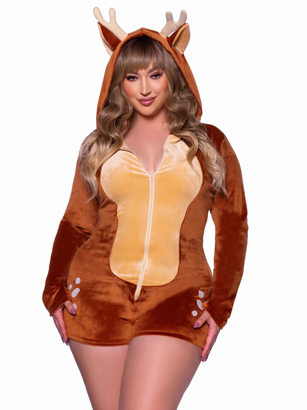 Cute Fawn Romper Halloween Plus Size Costume