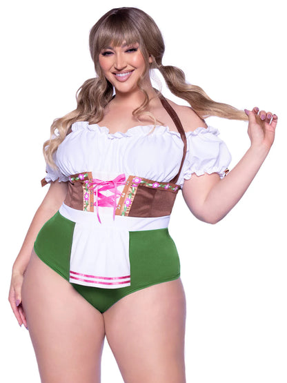 Flirty Fraulein Plus Size Oktoberfest Costume