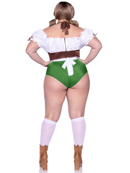 Flirty Fraulein Plus Size Oktoberfest Costume