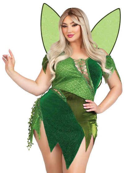 Forest Fairy Plus Size 3 PC Halloween Costume