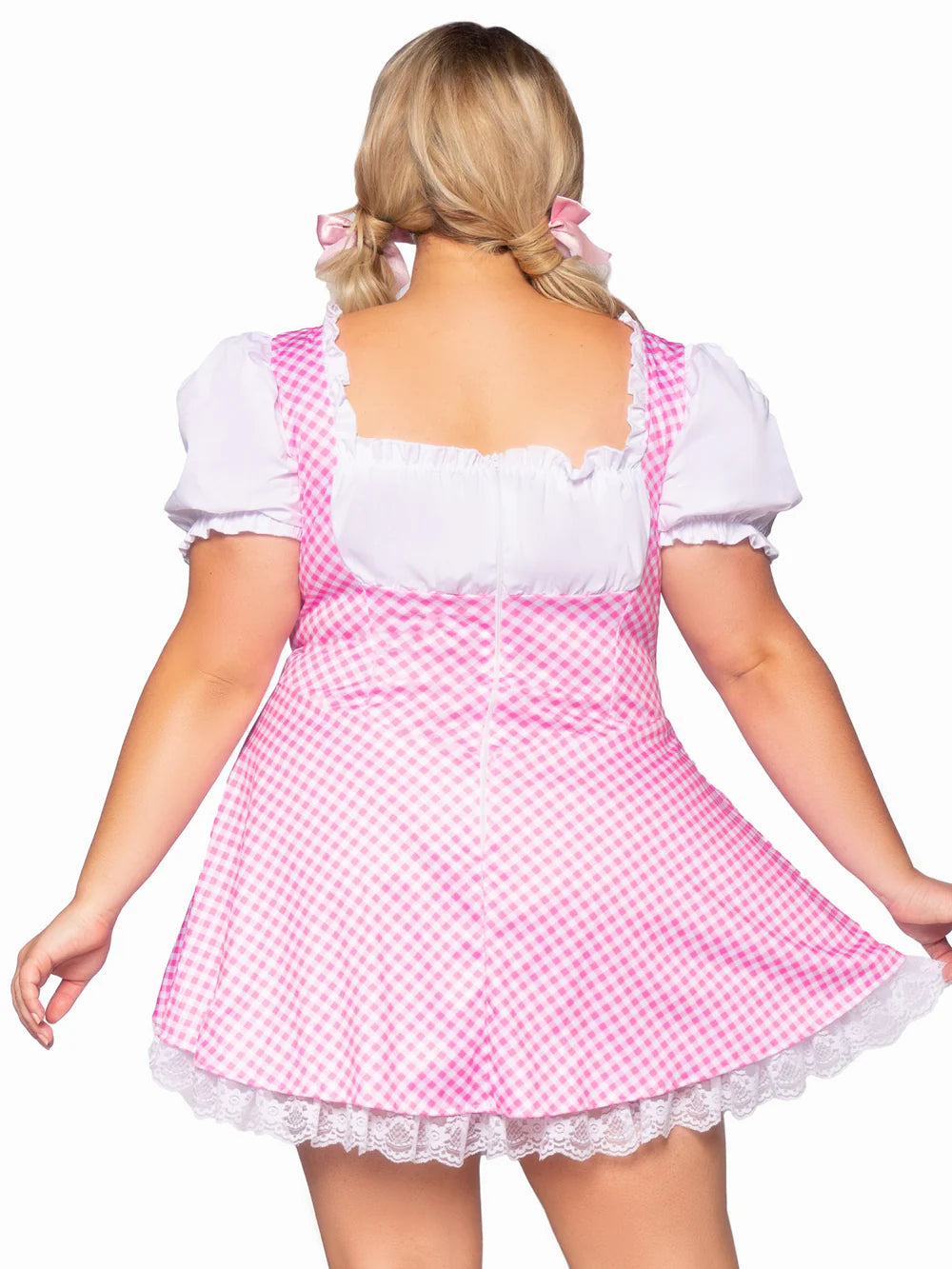 Gingham Dress With Apron Plus Size Oktoberfest Costume