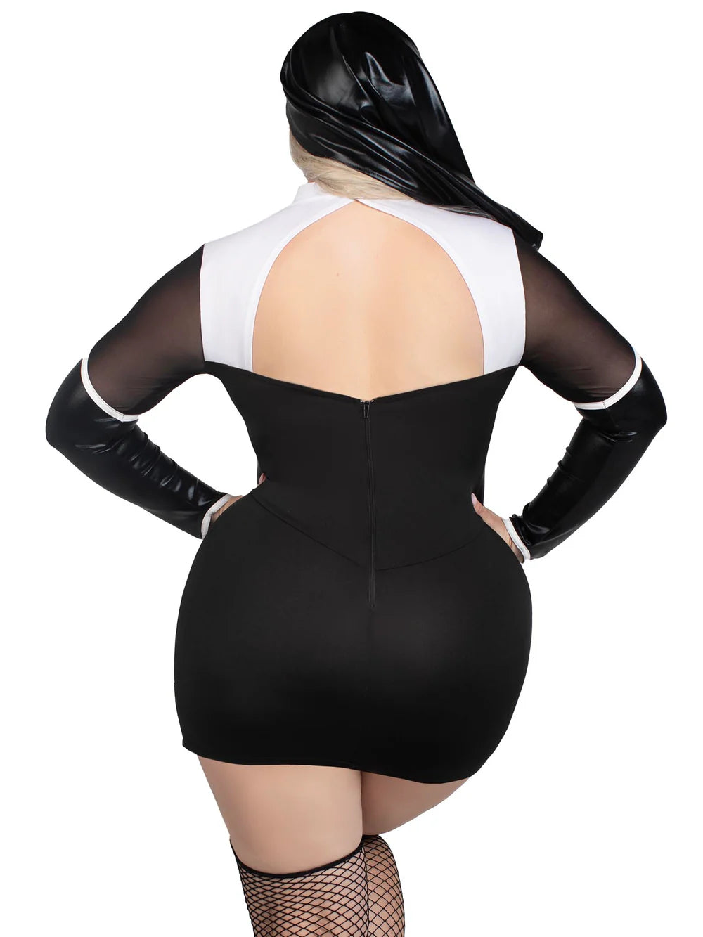 Holy Hottie Nun 2 Piece Plus Size Halloween Costume