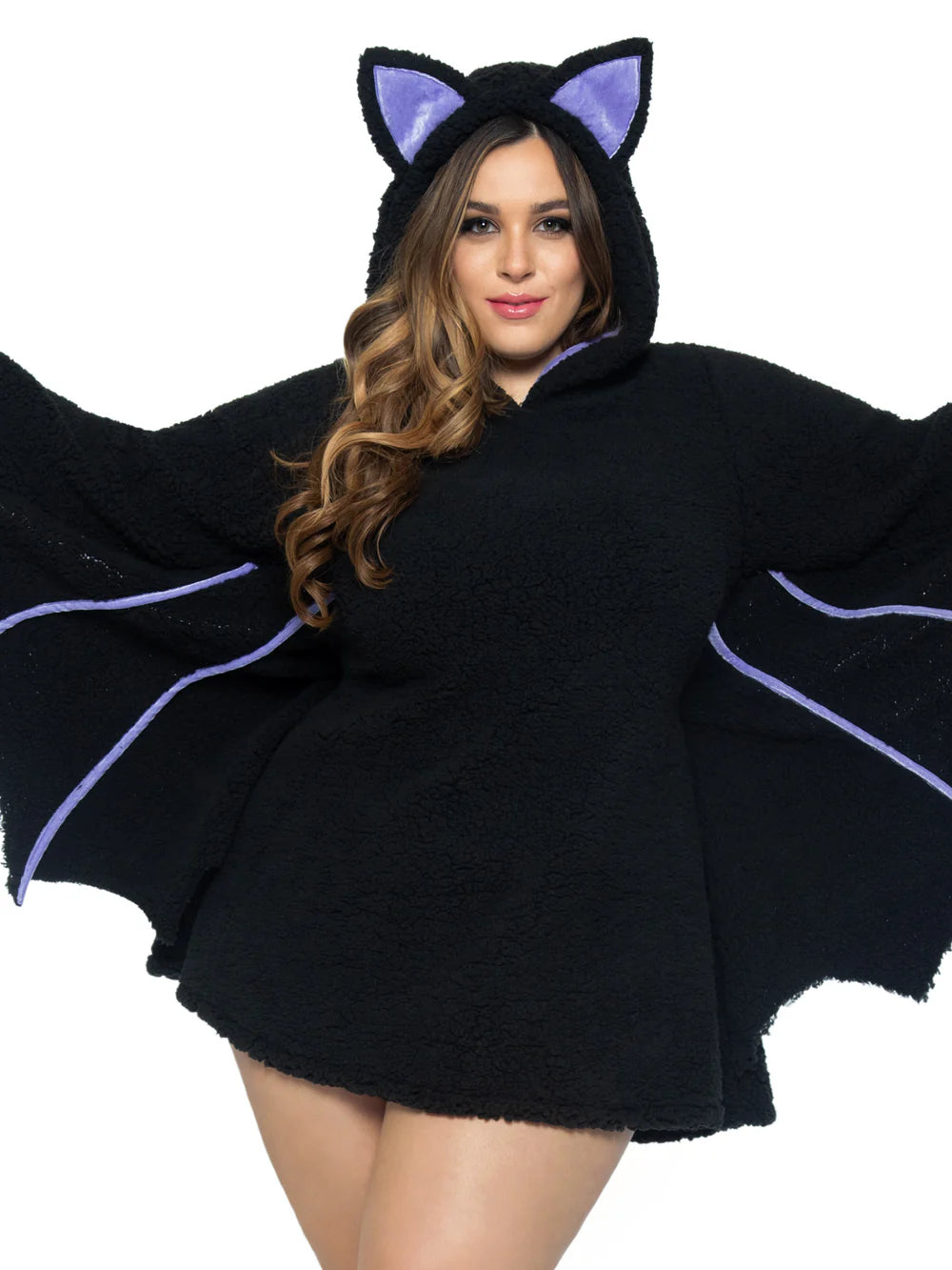 Moonlight Bat Halloween Plus Size Costume Set