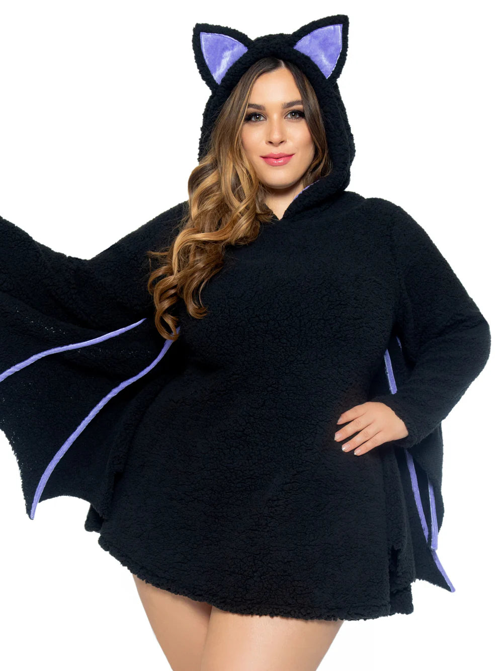 Moonlight Bat Halloween Plus Size Costume Set